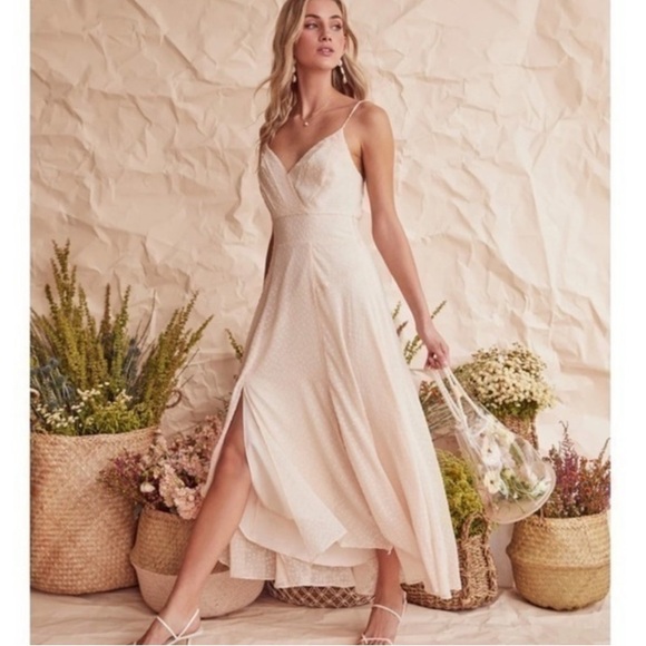 ASTR The Label Lyric Dress Buttermilk Size XS New With Tag - Picture 1 of 16